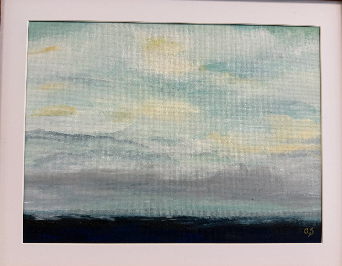 Clouds over the North Sea